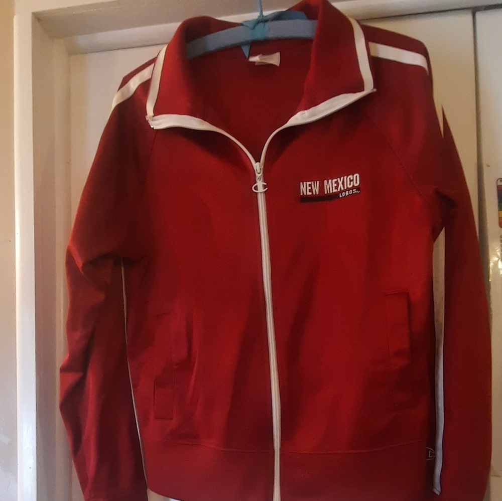 VINTAGE Champion UNM Lobo Fieldhouse Track Jacket